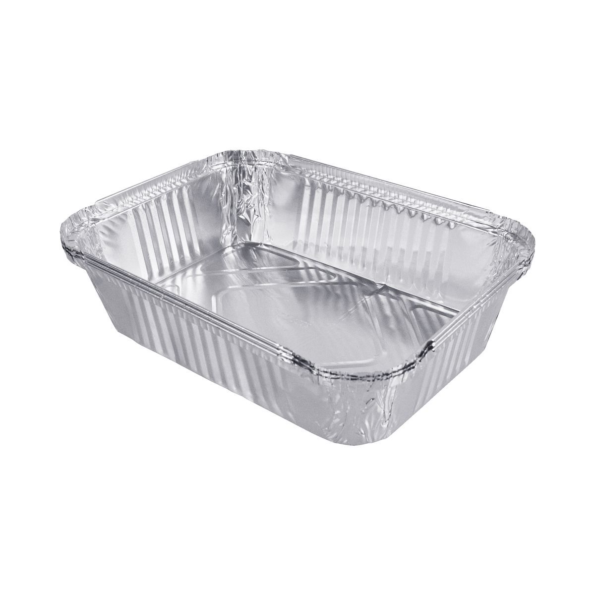 BARQUETTES ALUMINIUM 0,43Lx100 - 146x121x40MM - Bords refermables - PUBLI EMBAL